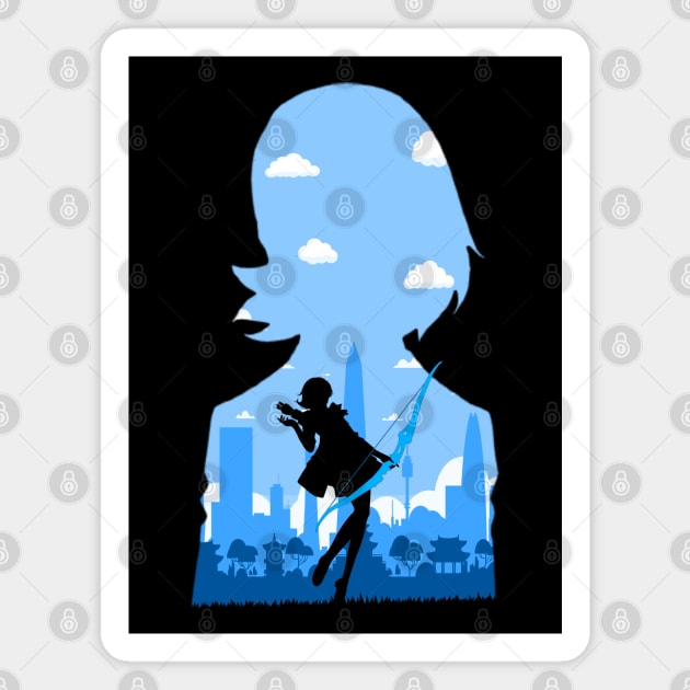 Persona 3 - Yukari Takeba *Negative Illusion* Magnet by MyRetroArt